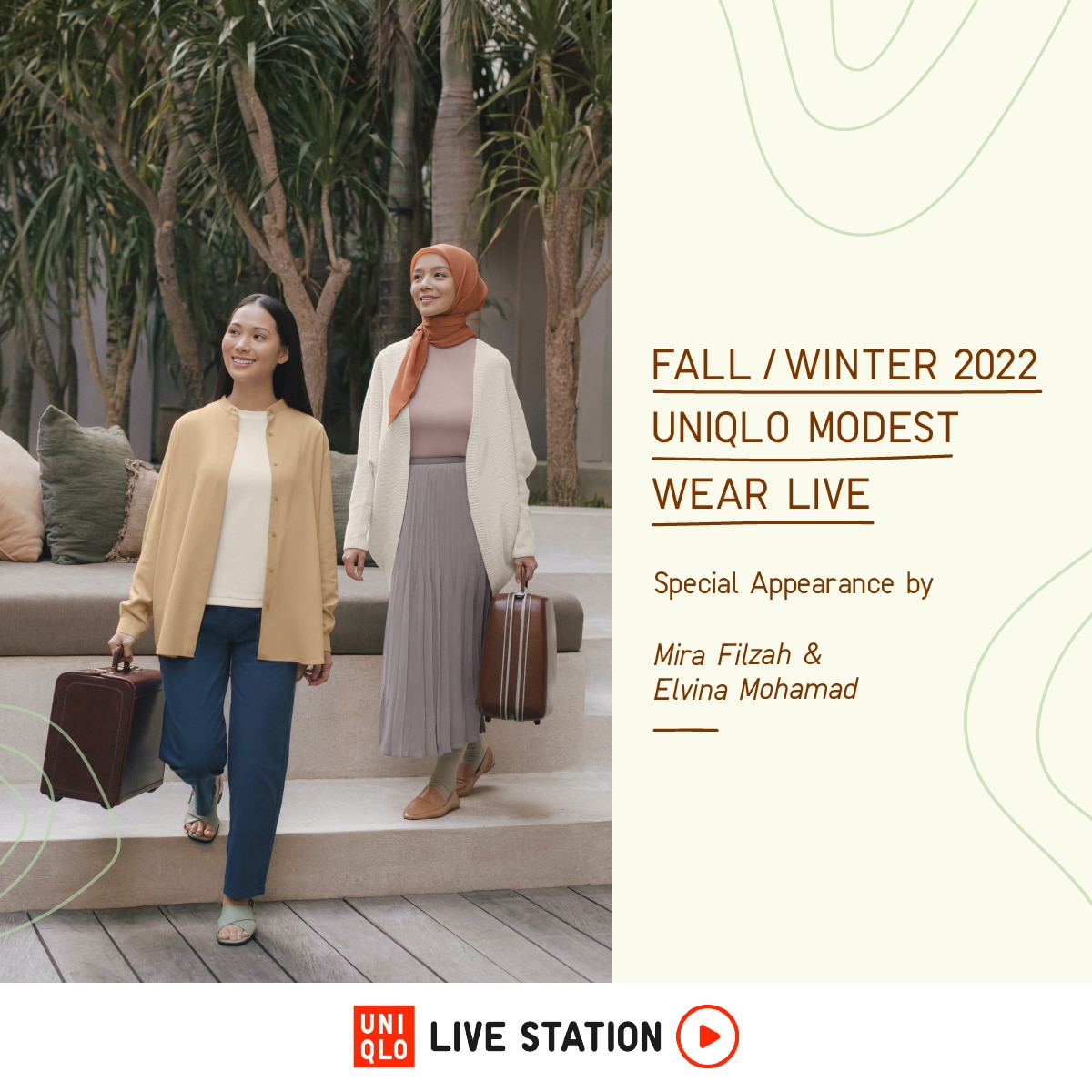 Live Station 11: Fall/Winter 2022 UNIQLO Modest Wear